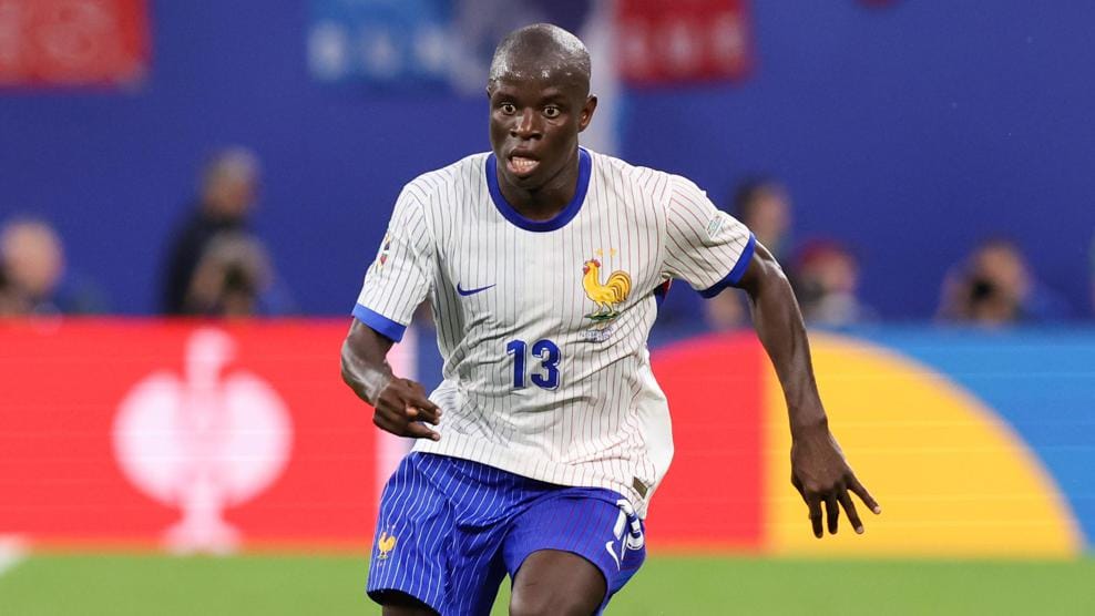 荷兰 vs 法国本场最佳球员:恩戈洛·坎特