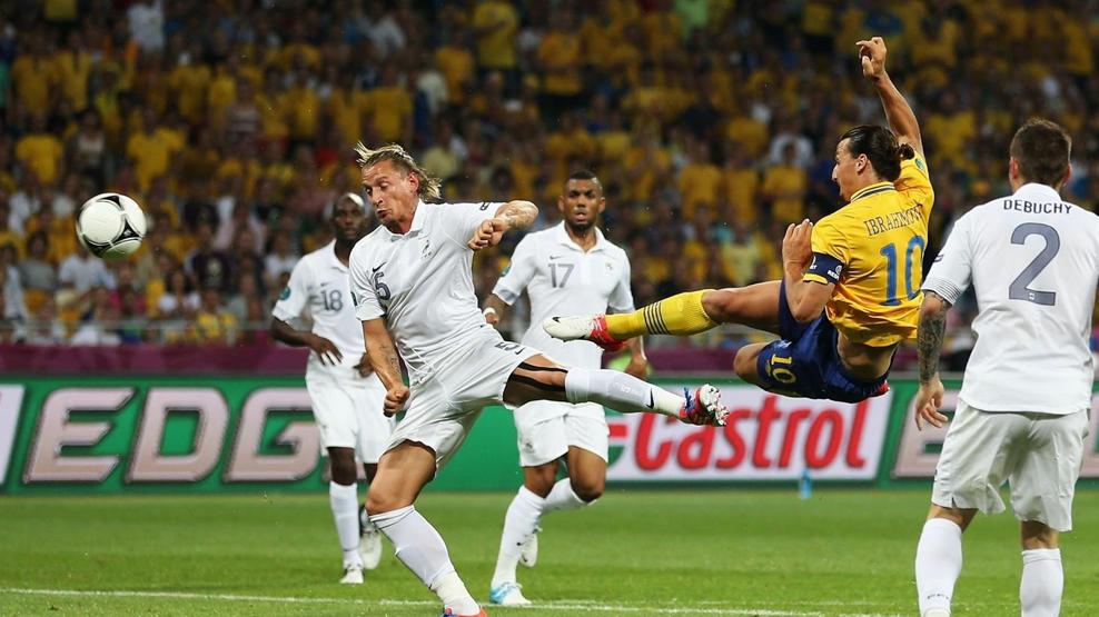 精彩看点:观看伊布拉西莫维奇 2012 年的杂技表演